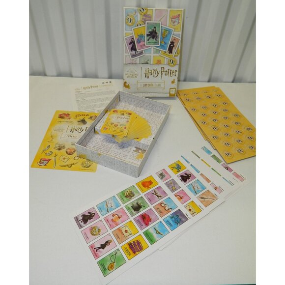 Harry Potter Wizarding World A Lotería Game By TheOp With 54 Cards & 100 Tokens - Picture 4 of 11